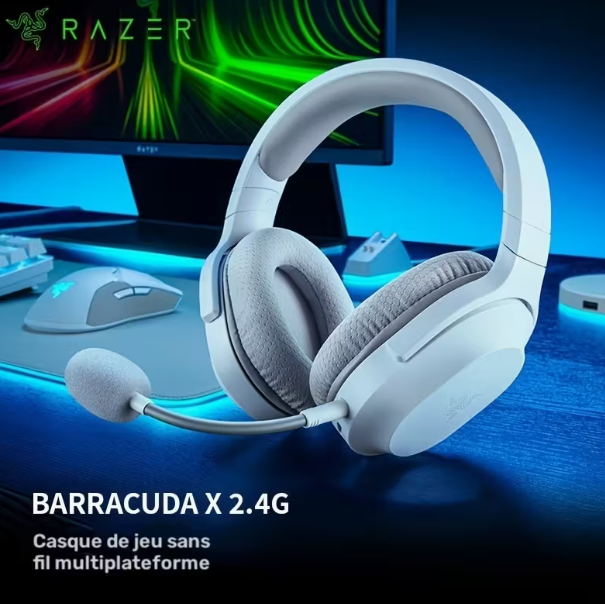 Razer Barracuda X - Casque de jeu sans fil multi-plateforme et mobile